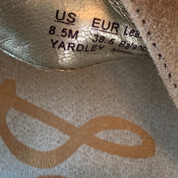 ***S0LD ON MERC. SAM EDELMAN YARDLEY LACE UP HEELS 8.5 Suede - Picture 13 of 16